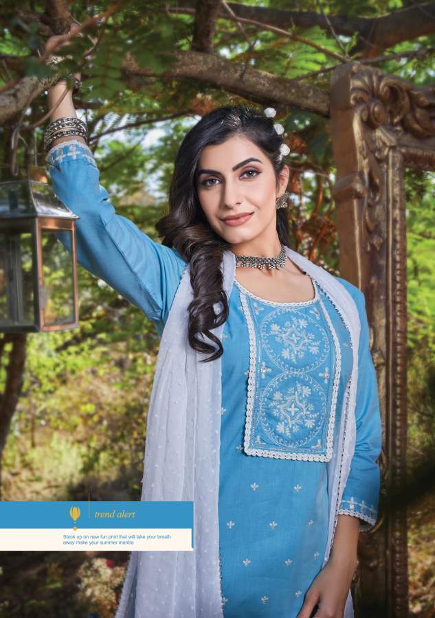 Kiana Lucknowi 3 New Fancy Exclusive Wear Kurti Pant With Dupatta Suit Collection